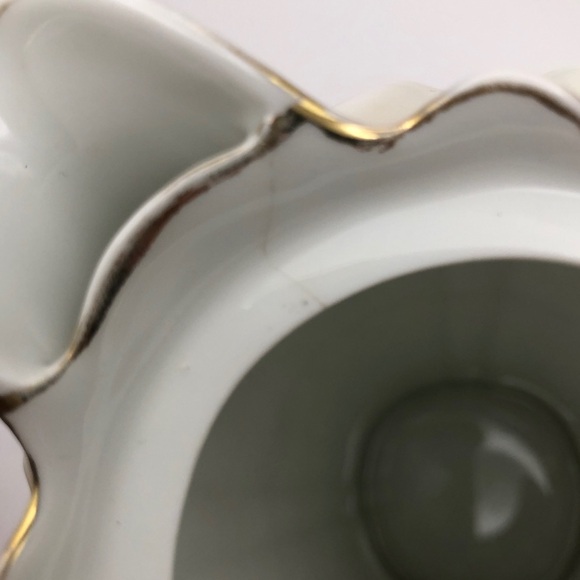 Antique Bavarian Porcelain Chocolate Pot RS Bavaria Gold Trim - Picture 12 of 15